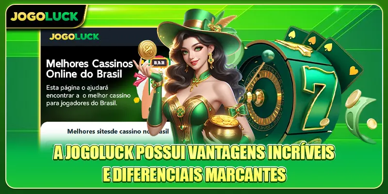 A Jogoluck possui vantagens incríveis e diferenciais marcantes