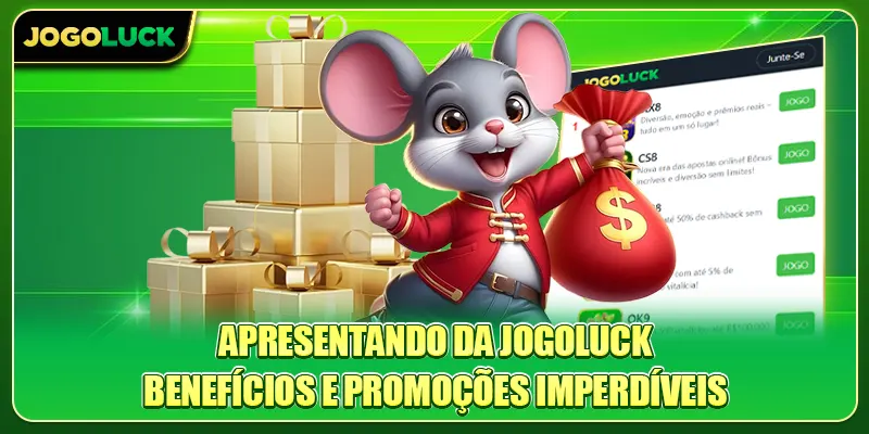 Apresentando da Jogoluck: benefícios e promoções imperdíveis
