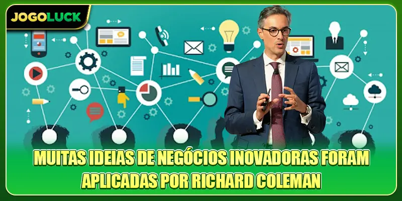 Muitas ideias de negócios inovadoras foram aplicadas por CEO Jogoluck